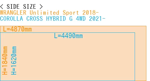 #WRANGLER Unlimited Sport 2018- + COROLLA CROSS HYBRID G 4WD 2021-
